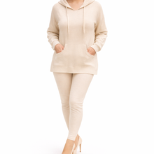 Last inn bildet i Galleri-visningsprogrammet, Cashmere-sett med hettegenser – 100 % italiensk kvalitet